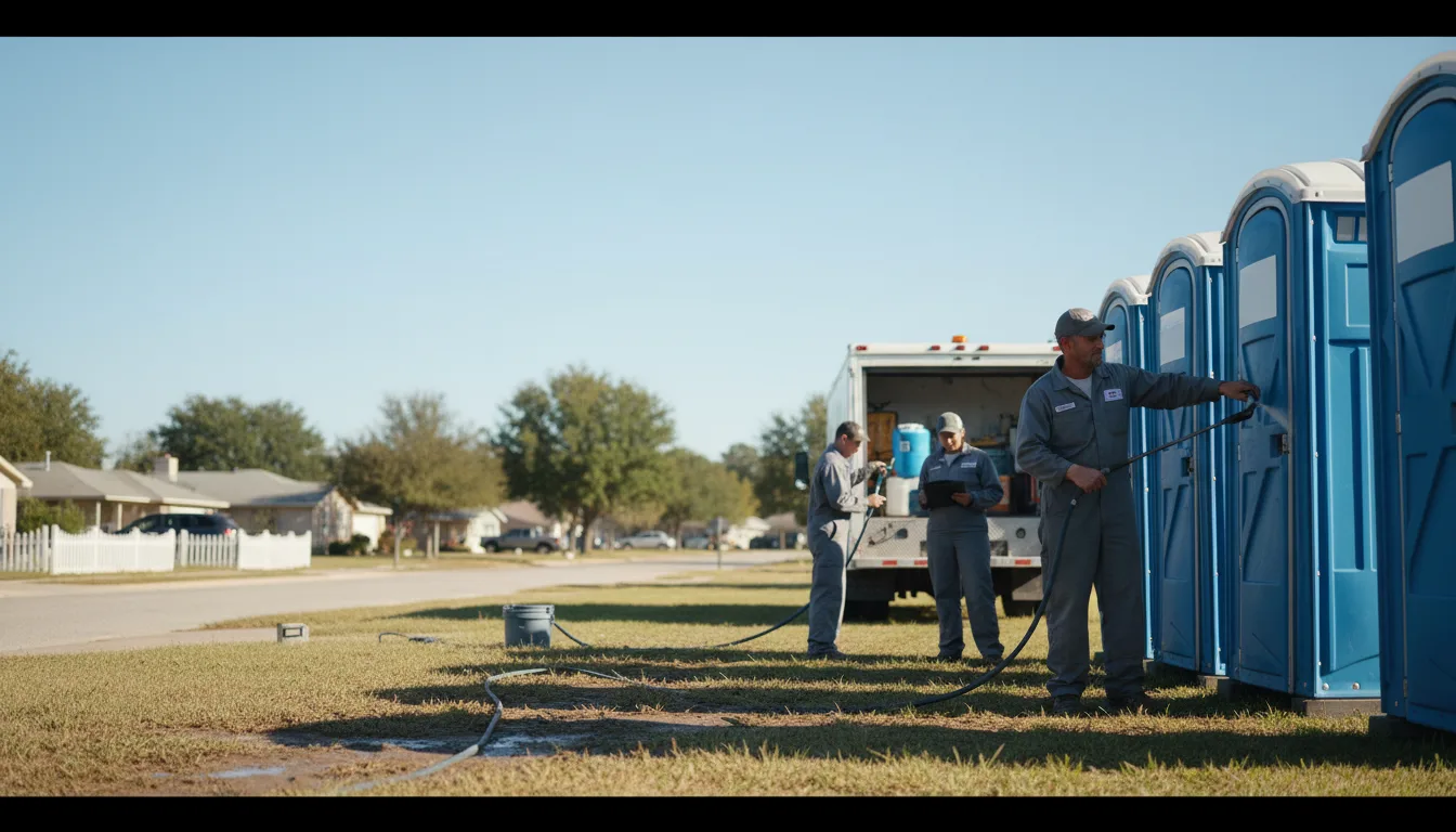 Long-Term Portable Toilet Rental in Blackstone, IL near me
